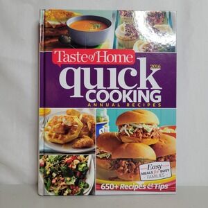Taste of Home Quick Cooking Annual Recipes 2016 Cookbook - NEW